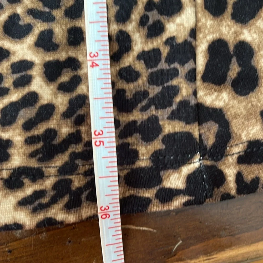 NWT Torrid Betsy Johnson Leopard Ponte A Line Dress Sz 1  1 X  14-16 - Picture 5 of 6